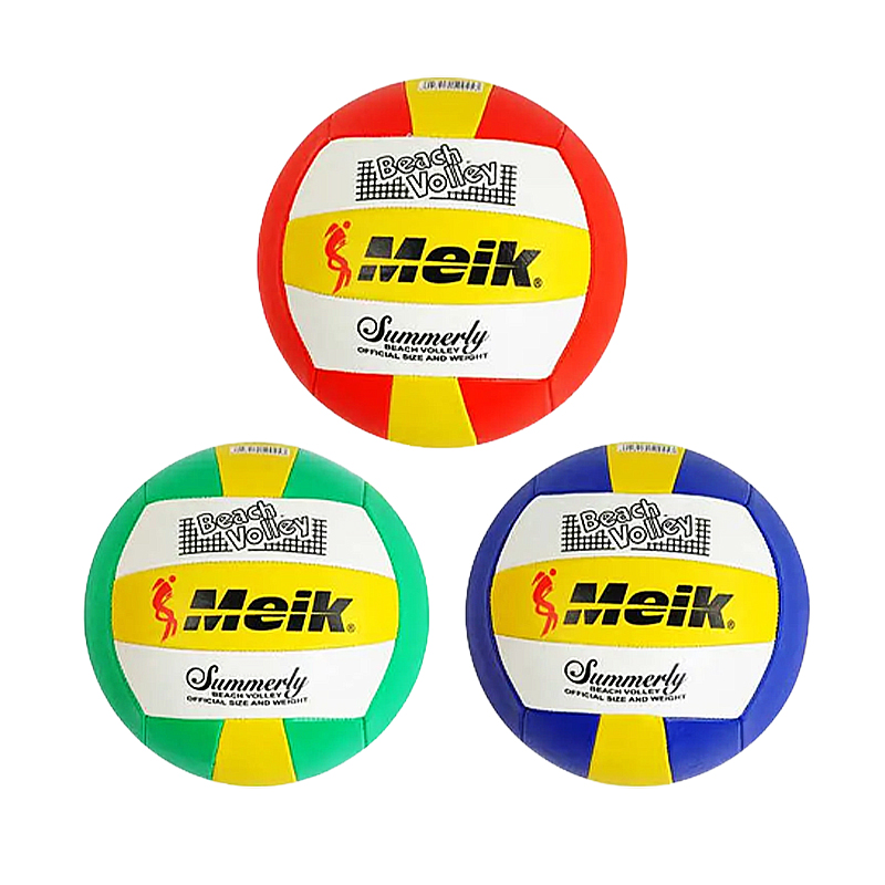 М`яч волейбольний, 280-300 г, м`який PVC, гумовий балон  large popup