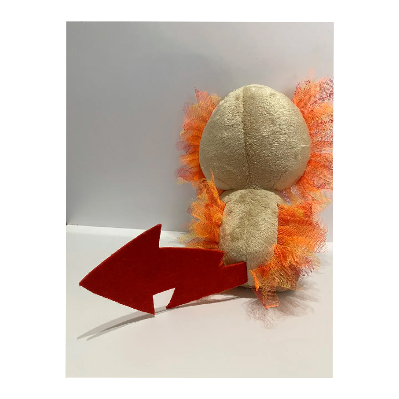 М’яка іграшка Бавовнятко, бежевий, 23 см, (М020/1)
 large popup