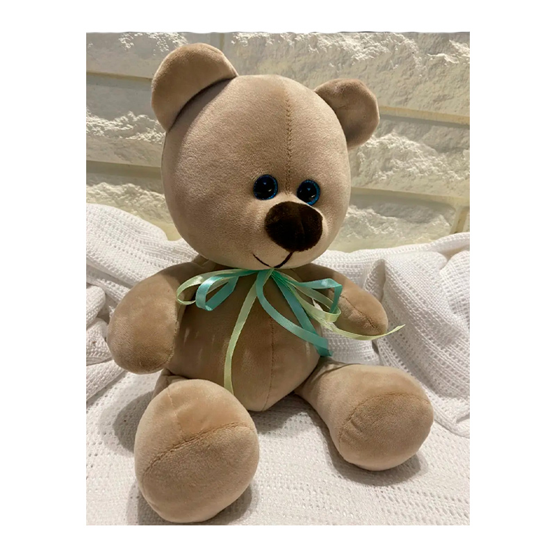 М'яка іграшка ведмедик Міллі, бежевий, 33 см, (М002/01) large popup