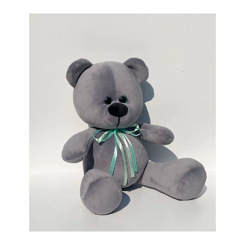 М’яка іграшка ведмедик Міллі, сірий, 33 см, (М002/06) large popup