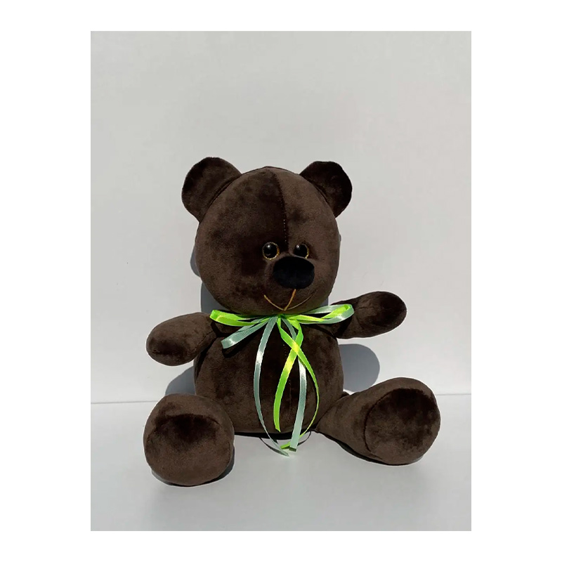 М’яка іграшка ведмедик Міллі, темно коричневий, 33 см, (М002/05) large popup