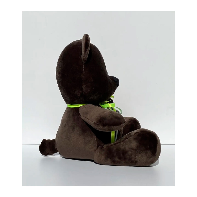 М’яка іграшка ведмедик Міллі, темно коричневий, 33 см, (М002/05) large popup
