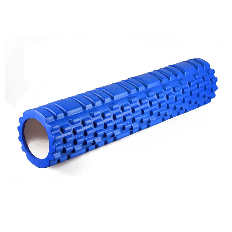 Масажний ролер EasyFit Grid Roller 60 см v.3.1 Синій large popup