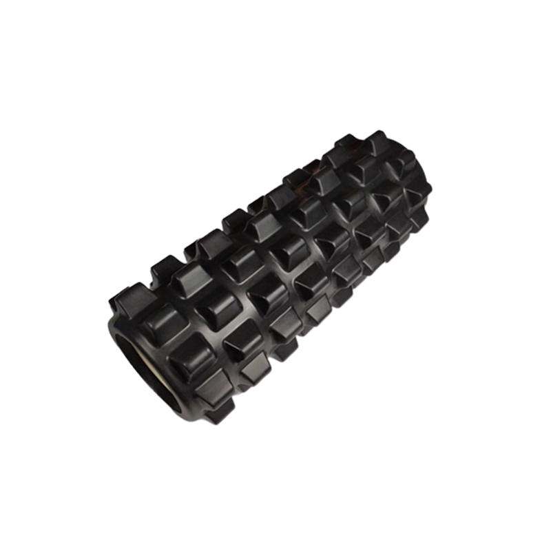 Масажний ролик EasyFit Grid Roller PRO 33*14 см чорний (EF-2018-B)  large popup