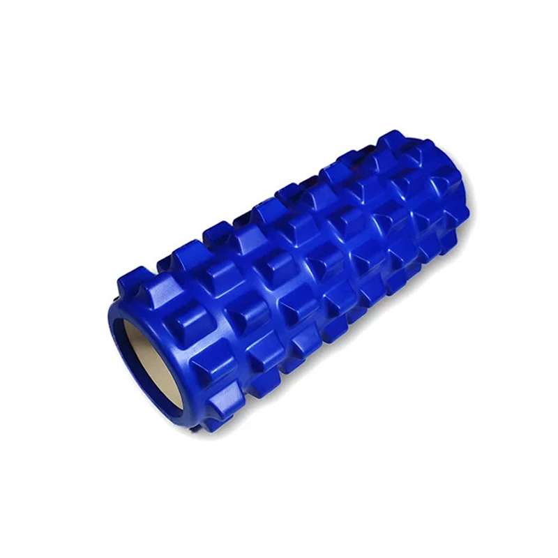 Масажний ролик EasyFit Grid Roller PRO 33*14 см синій (EF-2018-Bl)  large popup