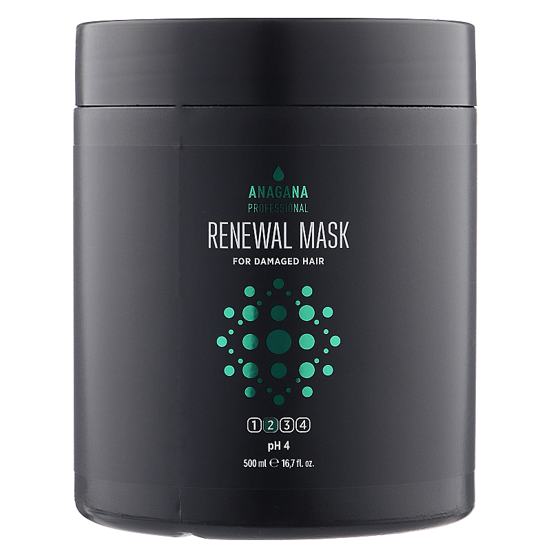 Маска для волосся Anagana Hair mask renewal Відновлення, 500мл (170360) large popup