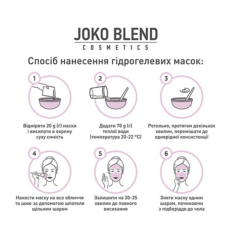 Маска гідрогелева Joko Blend Super Green, 20г (401181) large popup