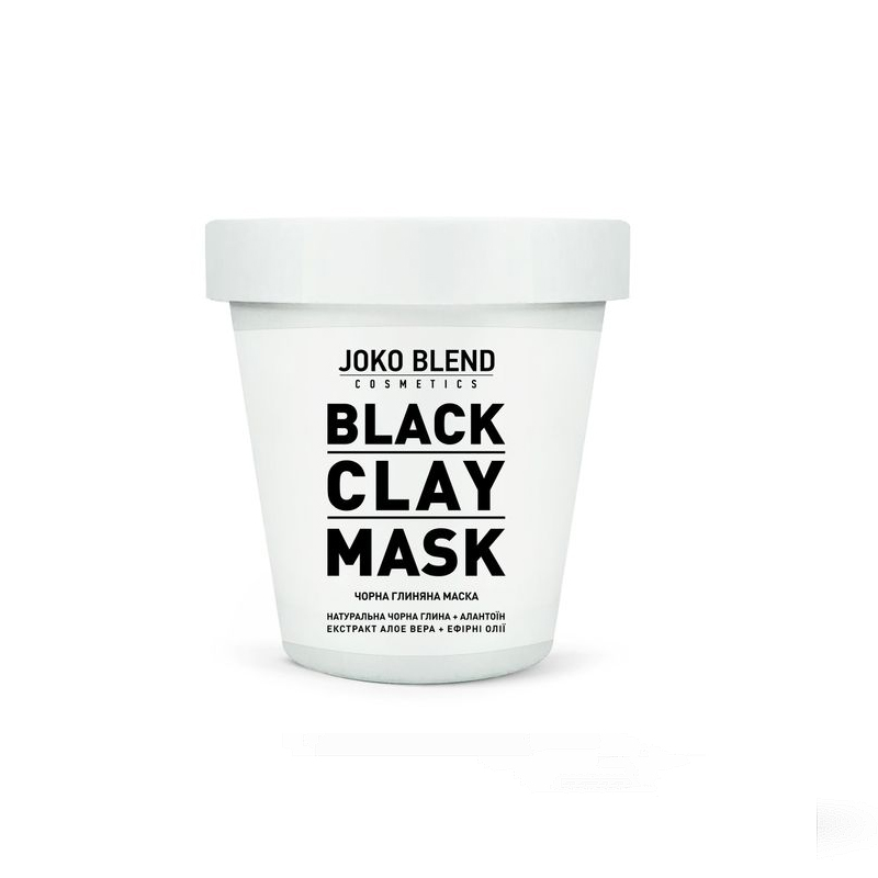 Маска Joko Blend для обличчя Чорна глиняна, 80г (404533) large popup