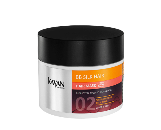 Маска KAYAN BB silk hair, для пофарбованого волосся, 300 мл (407102) large popup
