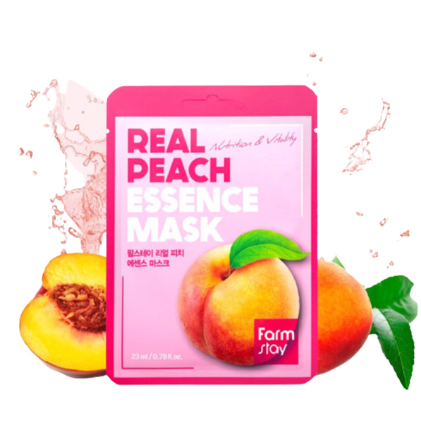 Маска тканевая FarmStay Real Peach Essence, 1 шт large popup