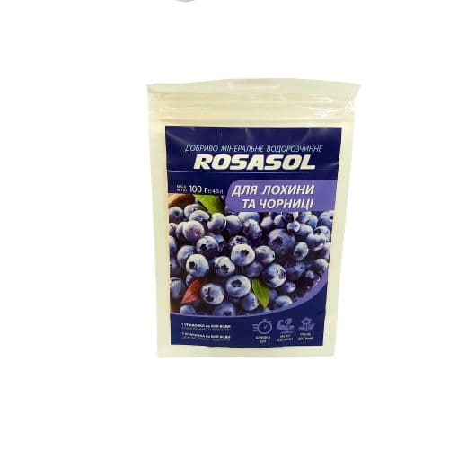 Мінеральне добриво для лохини та чорниці ТМ Rosasol 100г (307) large popup