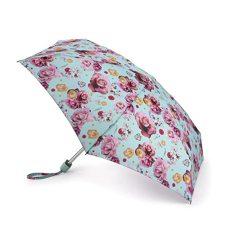 Міні парасолька жіноча Fulton L501-037652 Tiny-2 Paper Roses  (56405) large popup