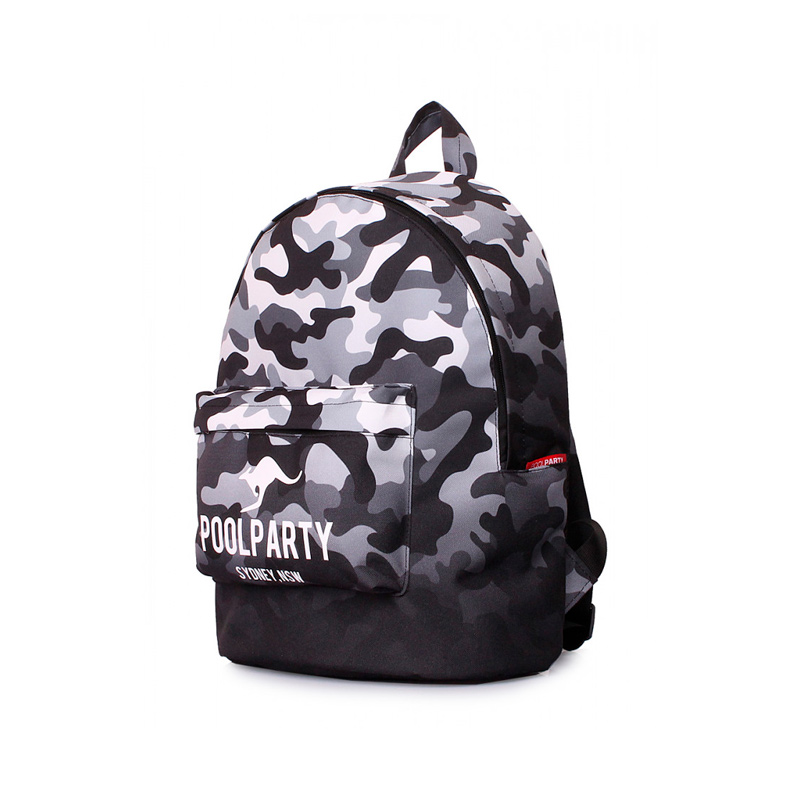 Міський рюкзак POOLPARTY камуфляжний (backpack-camouflage) large popup