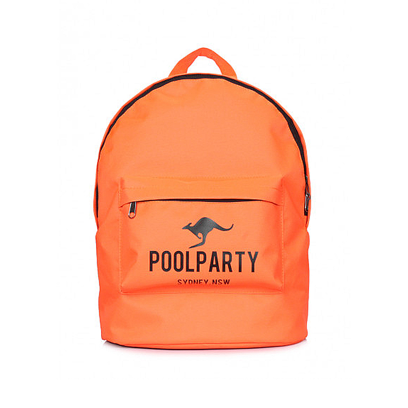 Міський рюкзак POOLPARTY помаранчевий large popup