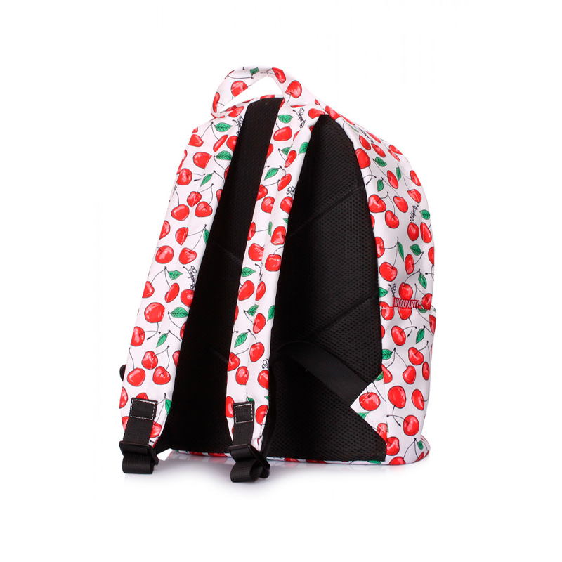 Міський рюкзак POOLPARTY з черешнями (backpack-cherry) large popup