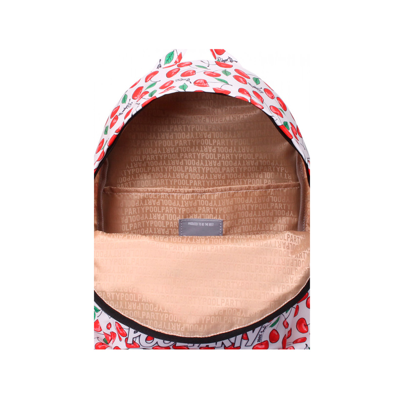 Міський рюкзак POOLPARTY з черешнями (backpack-cherry) large popup