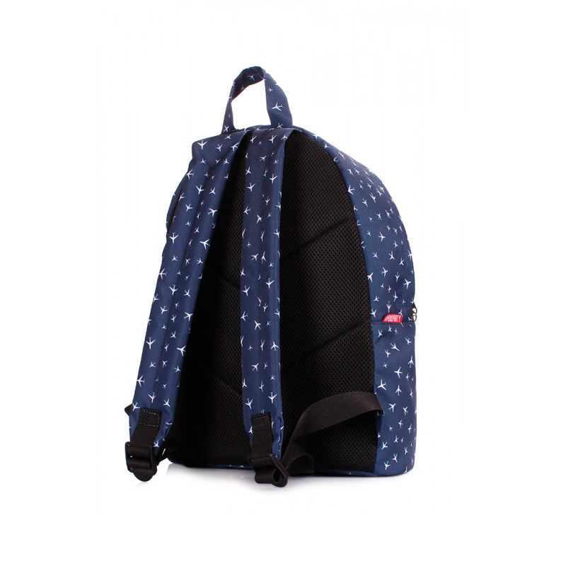 Міський рюкзак POOLPARTY з літачками (backpack-planes-darkblue) large popup