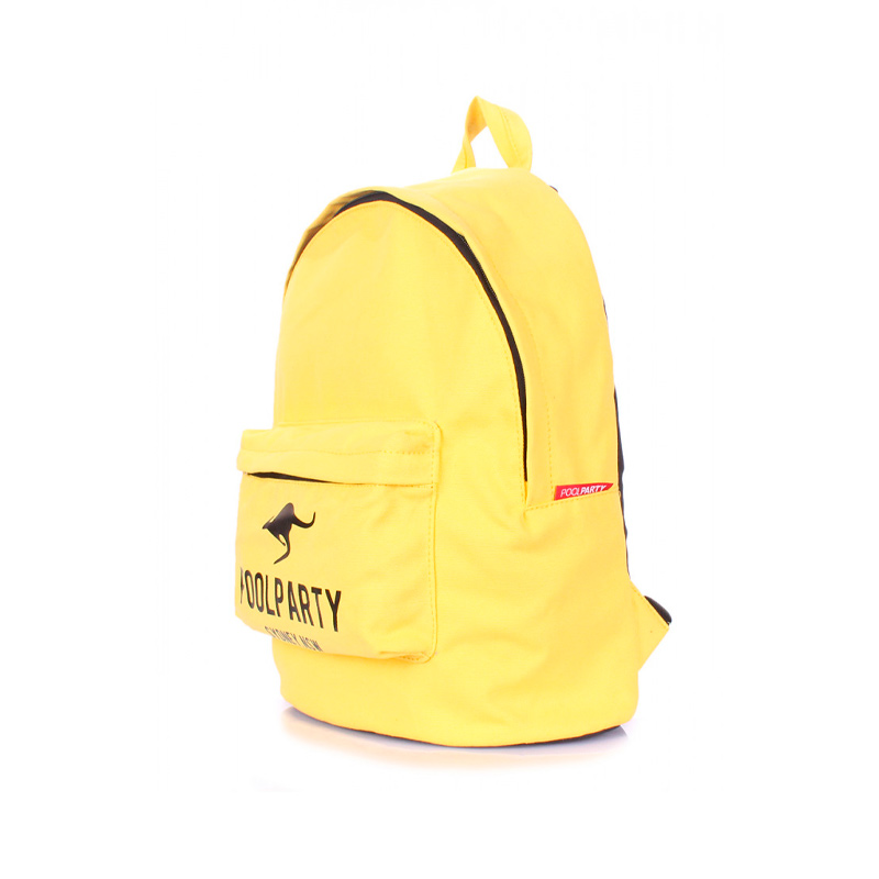 Міський рюкзак POOLPARTY жовтий (backpack-oxford-yellow) large popup