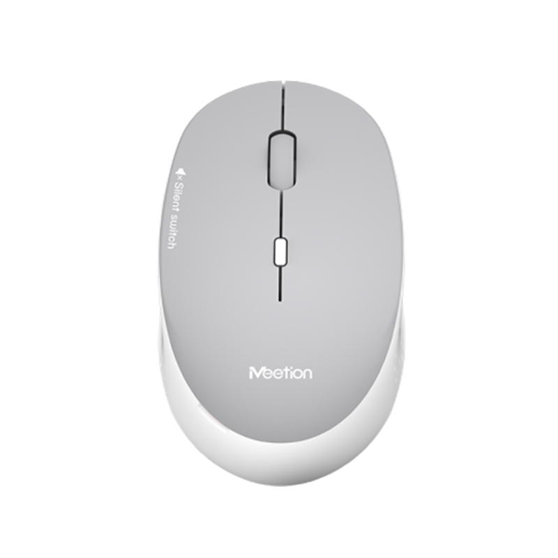 Миша комп'ютерна Meetion MT-R570, бездротова, сіра large popup