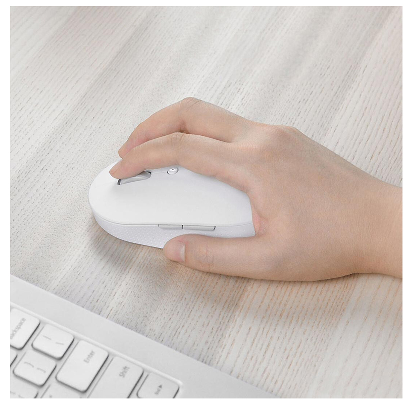 Мишка Xiaomi Wireless Mouse Silent Edition Dual Mode (HLK4040GL) White large popup