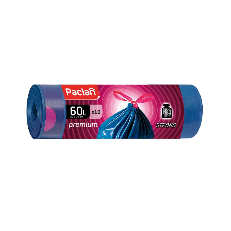 Мішки Paclan Premium для сміття 60л, 10шт (133758)
 large popup