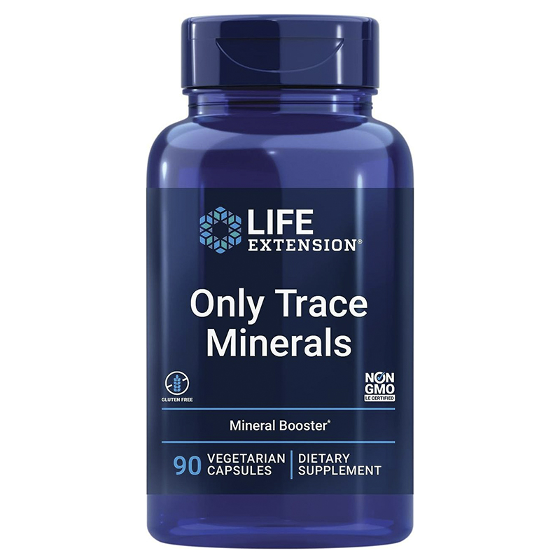 Мультимінеральний комплекс Life Extension Only Trace Minerals 90 Vegetarian Capsules large popup