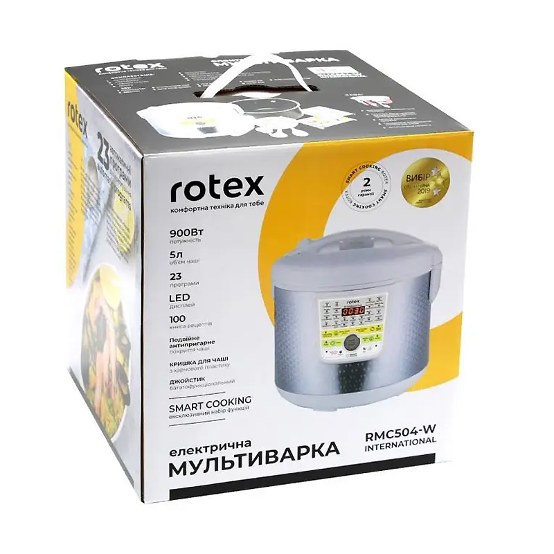 Мультиварка Rotex RMC504-W International (безкоштовна доставка) thumbnail popup
