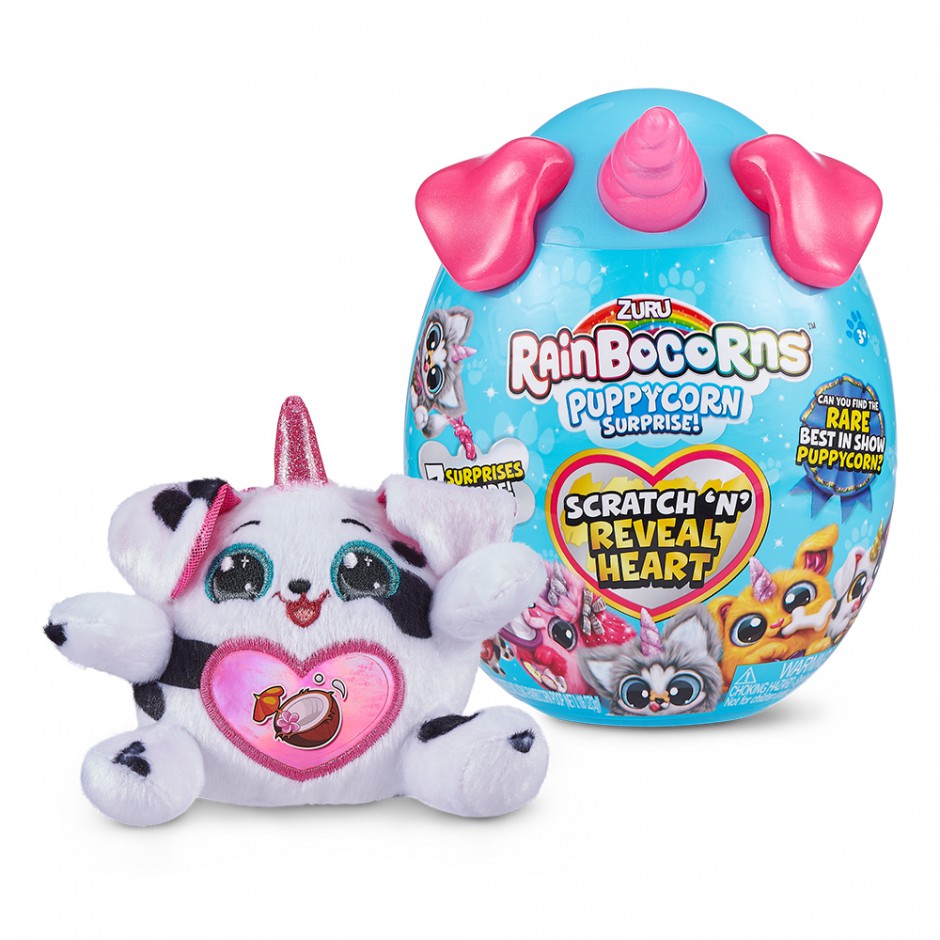 М'яка іграшка-сюрприз Rainbocorn-J (серія Puppycorn Surprise Damlation) (9237J) large popup