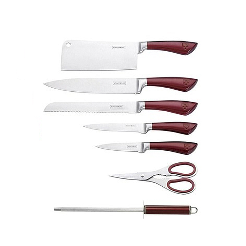 Набір кухонних ножів Royalty Line Switzerland RL-KSS804 8 шт (RL-KSS804) large popup