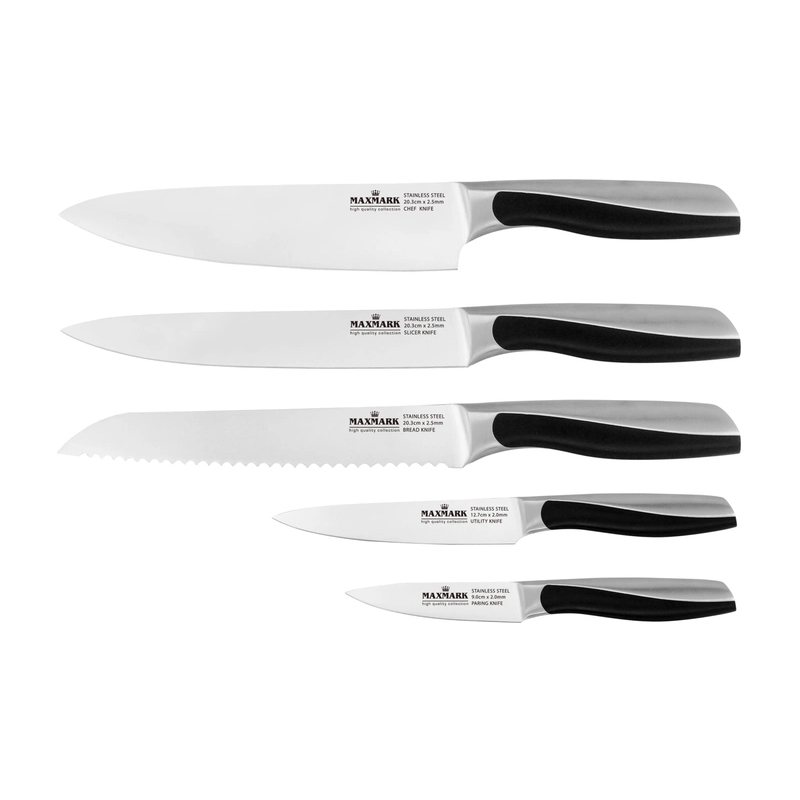 Набір ножів Maxmark на підставці 6 предметів (MK-K07) large popup