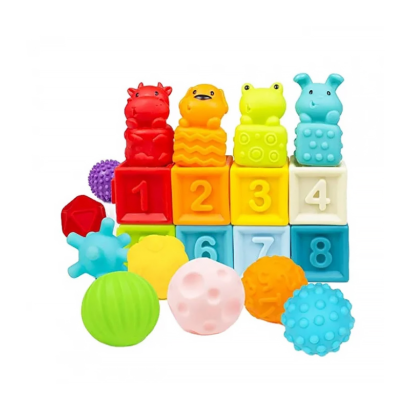 Набір текстурних іграшок Huanger 20 шт - 171541 large popup