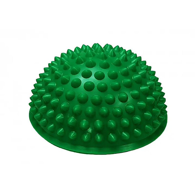 Напівсфера масажна кіндербол EasyFit 15 см жорстка зелена large popup