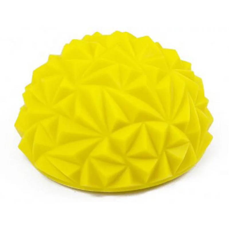 Напівсфера масажна кіндербол EasyFit Rif 16 см жовта large popup