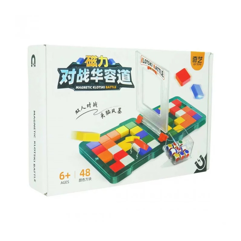Настільна гра Дуель у п'ятнашки QIYI Klotski Battle (Rubik's Race)
 large popup