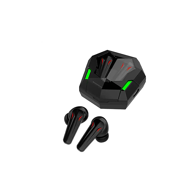 Навушники ігрові TWS Q31 бездротові із зарядним кейсом і мікрофоном (35491)  large popup