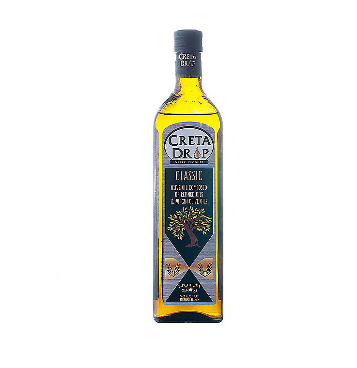 Олія оливкова справжня рафінована Classic CRETA DROP, 1 л. large popup