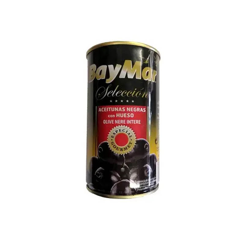 Оливки BayMar чорні, з кісточкою, 360 г.  large popup