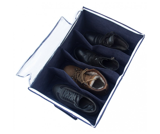 Органайзер для обуви на 4 пары ORGANIZE джинс 48 * 34 * 20 см (Jns-O-4) large popup
