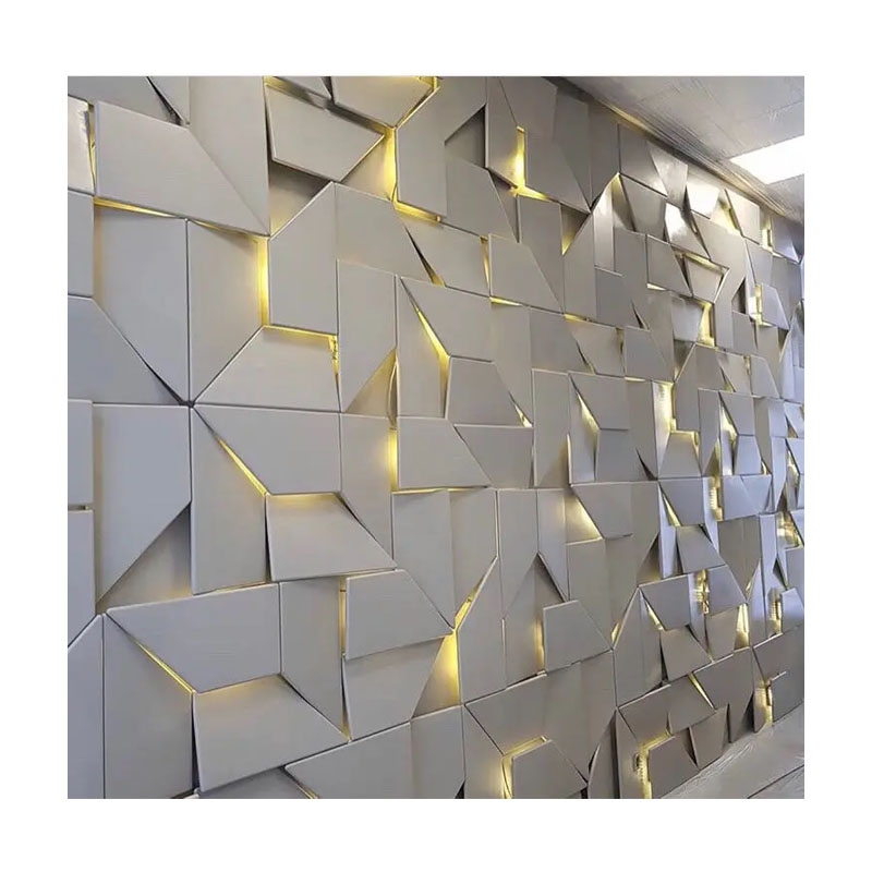 Панелі 3D Igips, "Світлові IQ" гіпсові, світлові для декору стін, розмір 50*25см large popup