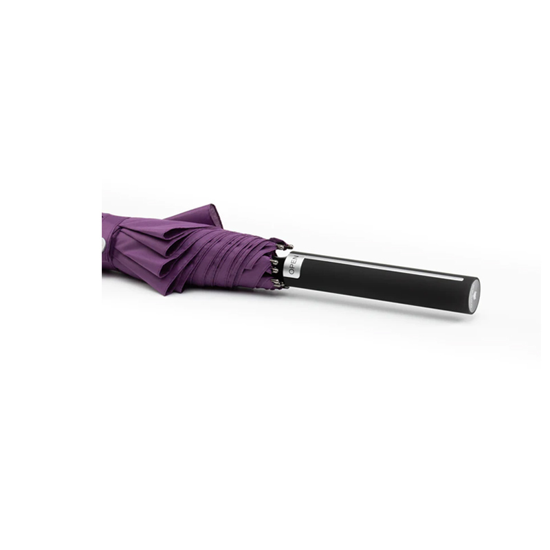 Парасолька тростина Krago 10-ТИ спицева з прогумованою ручкою SOFT TOUCH фіолетовий (3549) large popup