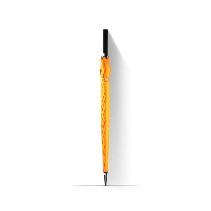 Парасолька тростина Krago 10-ТИ спицева з прогумованою ручкою SOFT TOUCH помаранчевий (3555) large popup