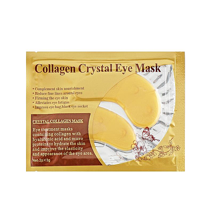 Патчі під очі Collagen Crystal золоті, 6г (12670) large popup