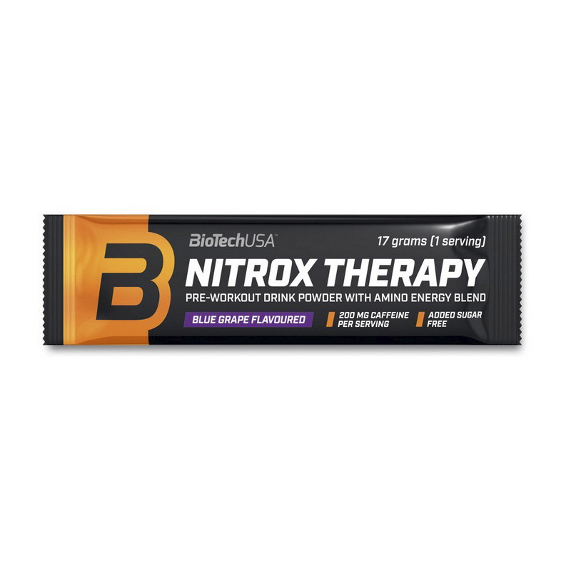 Передтренувальний комплекс Nitrox Therapy 17g (Blue grape) large popup