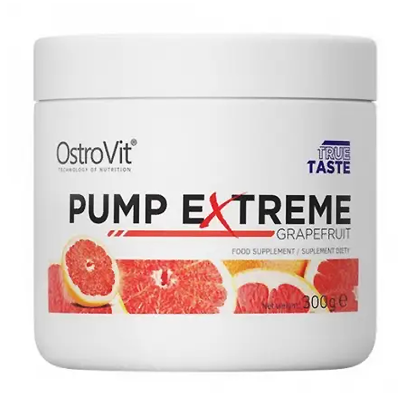 Передтренувальний комплекс OstroVit Pump Extreme 300g (Grapefruit) large popup