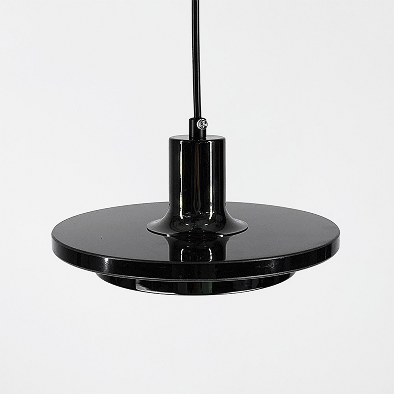 Підвіс із чорним мармуровим плафоном LED в стилі Ар-деко large popup