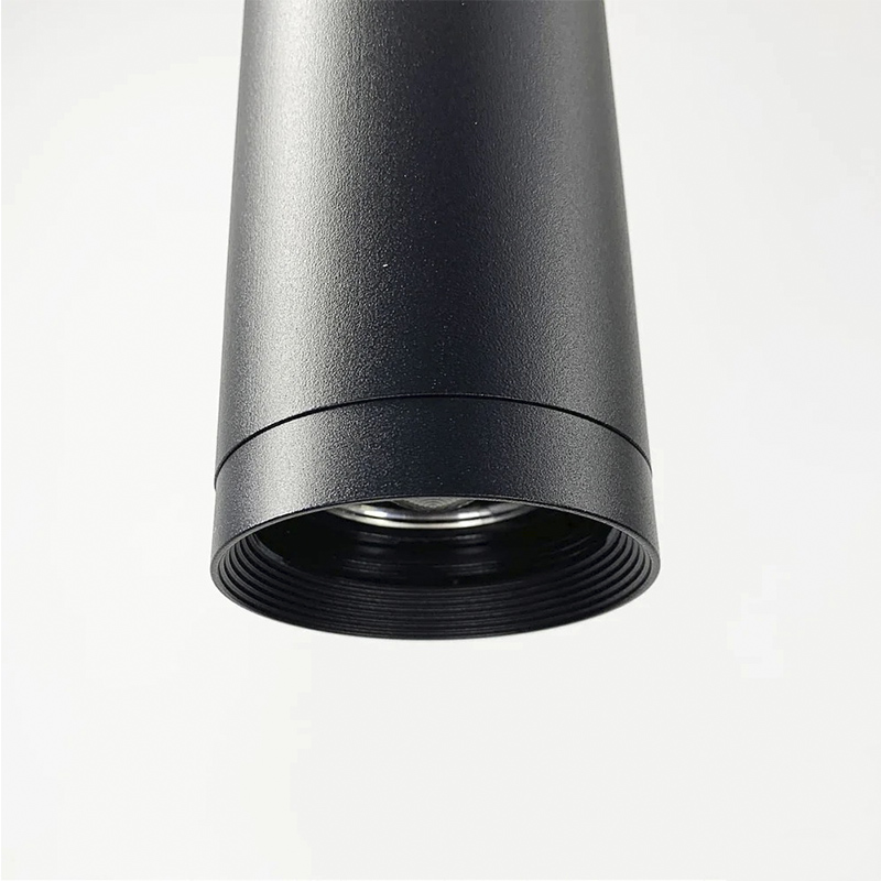 Підвісний світильник у чорному корпусі large popup