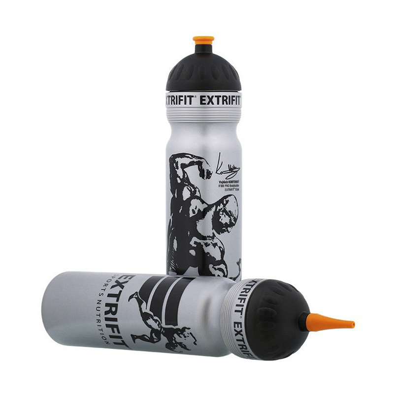 Пляшка для води Extrifit Bottle Long Nozzle 1000 ml (Gray) large popup