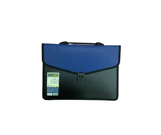 Портфель Economix пластиковий А4 3 відділення синій (ВМ3734-02) large popup