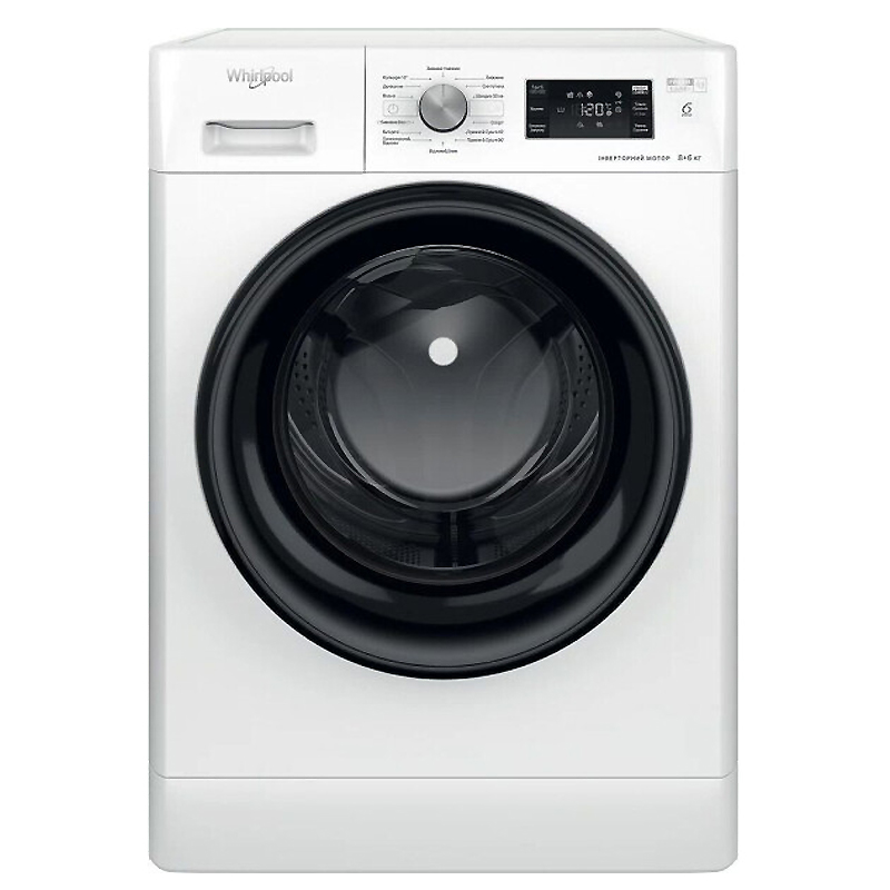 Прально-сушильна машина Whirlpool FFWDB 864349 BV UA large popup