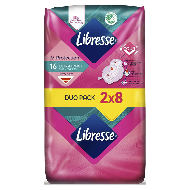 Прокладки гігієнічні Libresse Рожеві Ultra Normal Soft 16 шт (10292) large popup